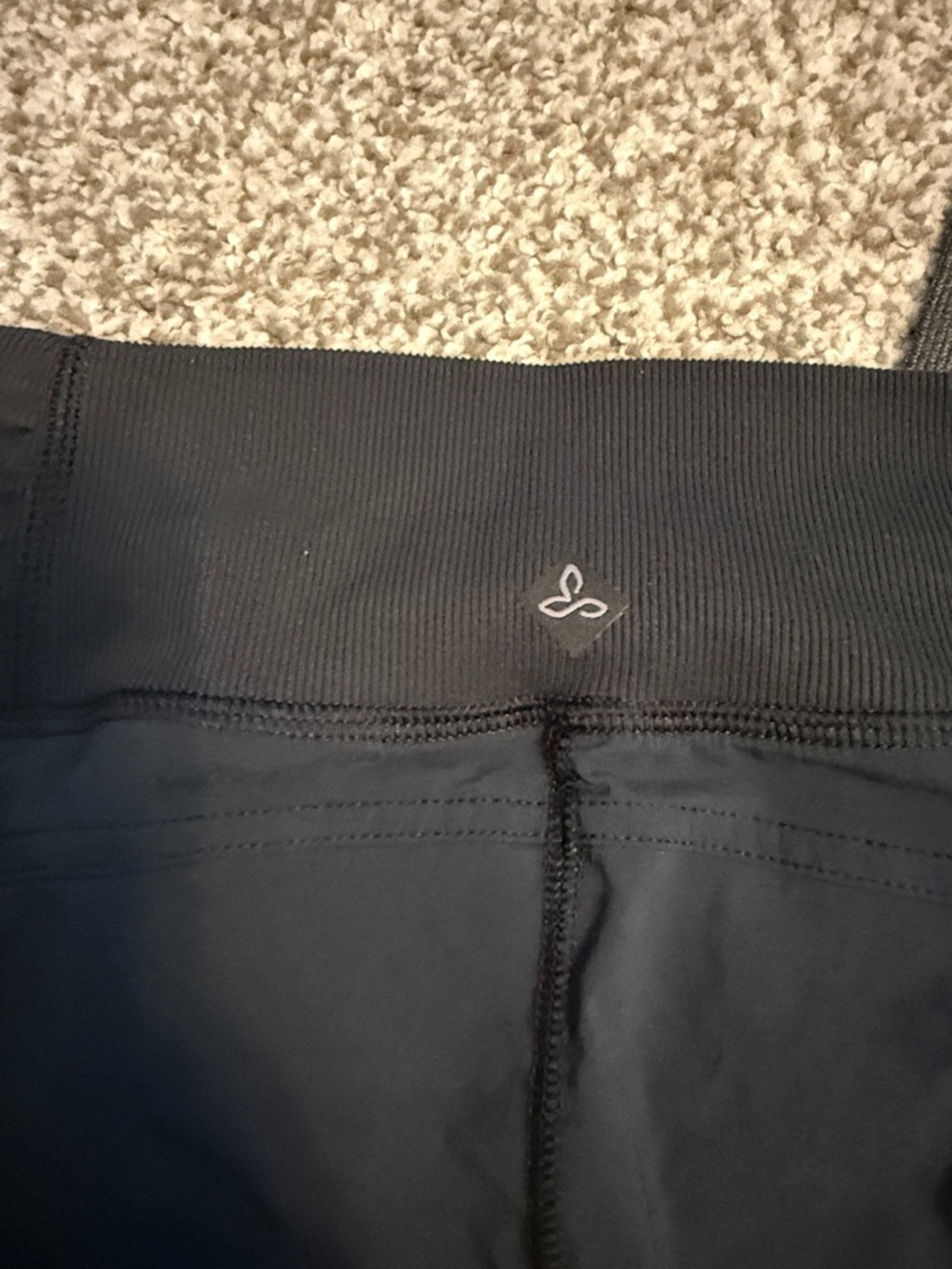 Prana Black Capris - Women's Active Cropped Pants - Picture 4 of 4
